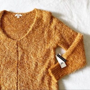 BP Vneck Sweater Orange Small NWT